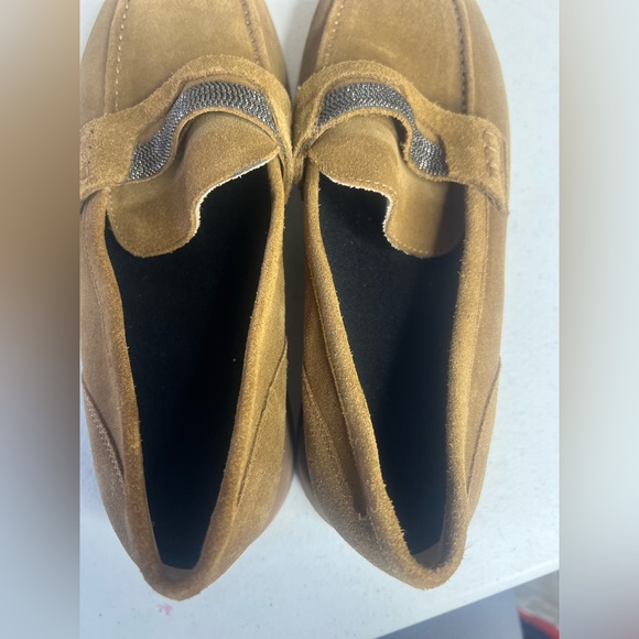 Vaneli Women’s embellished suede loafers beads Size 8.5 Sparkly Casual - Picture 5 of 7